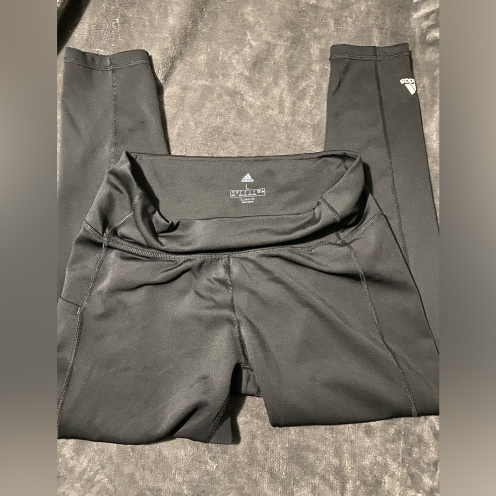 Women’s adidas leggings, size L